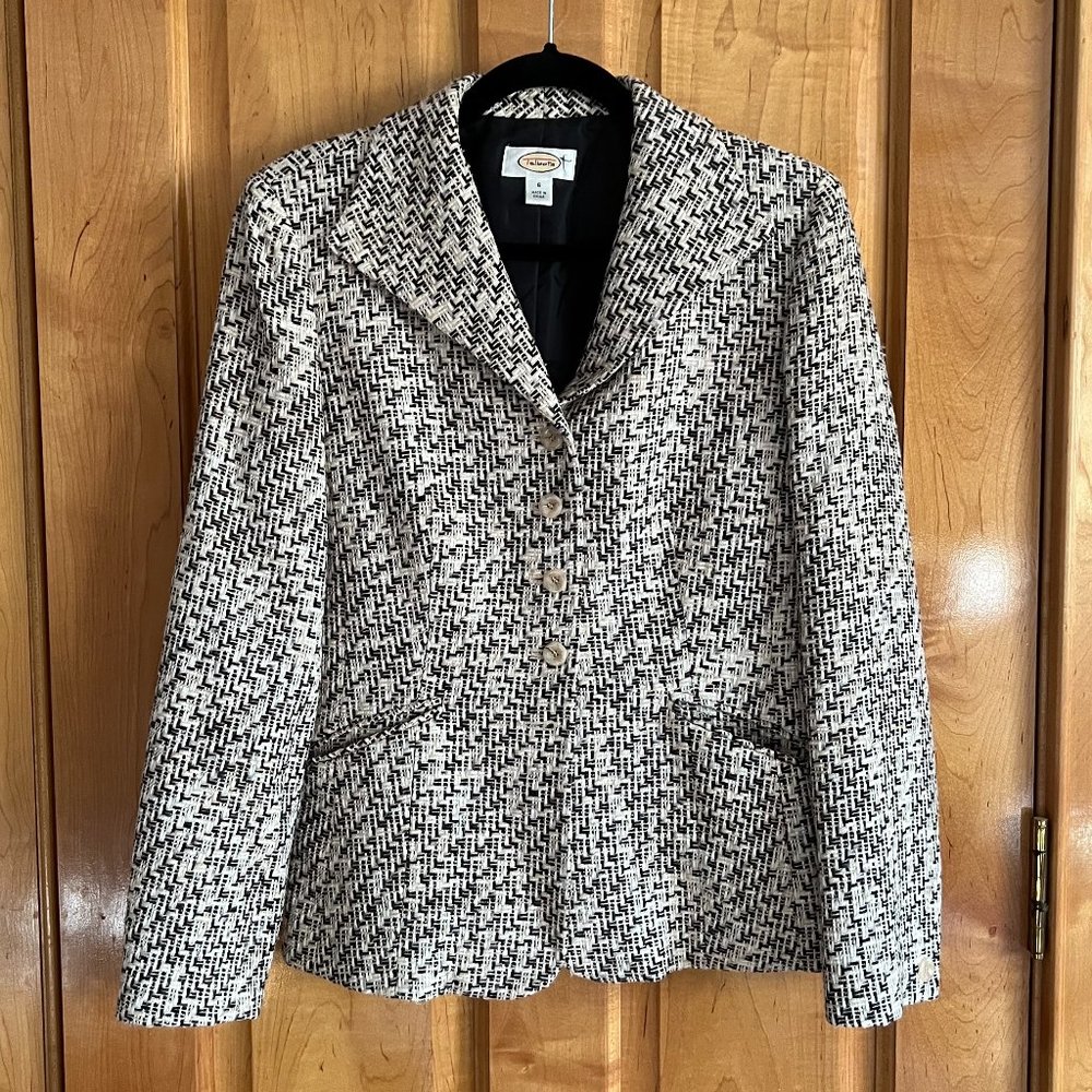 Talbots cropped jacket. ON TREND!
